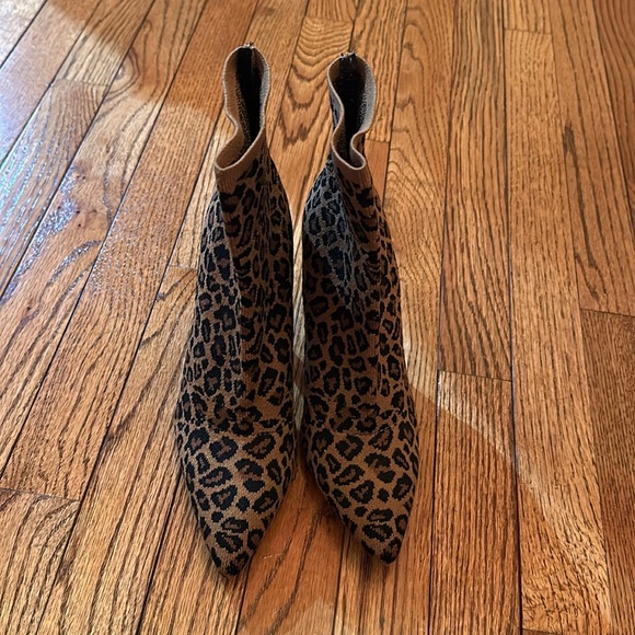 ***NEVER WORN***MIA Leopard print booties, size 7.5 M, excellent condition! - Picture 4 of 8